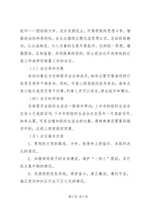 组织生活会存在问题(一) (2).docx