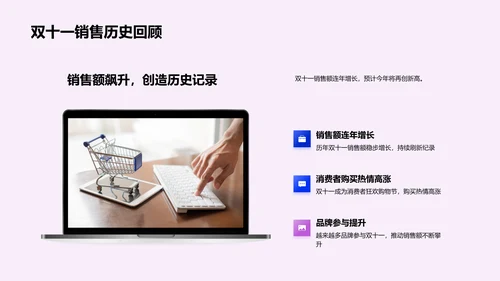 双十一销售策略报告PPT模板