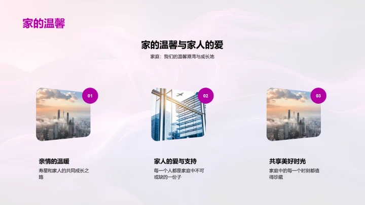 寿星生日回顾展PPT模板