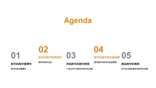 探索跨学科教学