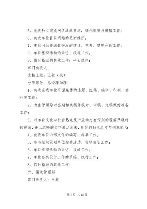 责任区划分方案 (2).docx