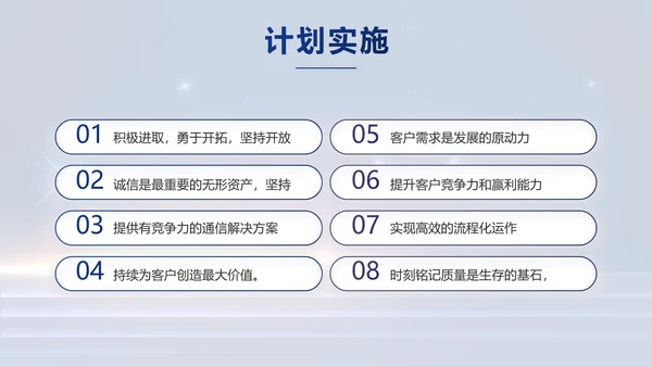 蓝色大气企业公司宣传动态PPT模板