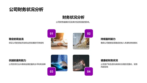 金融科技创业报告PPT模板