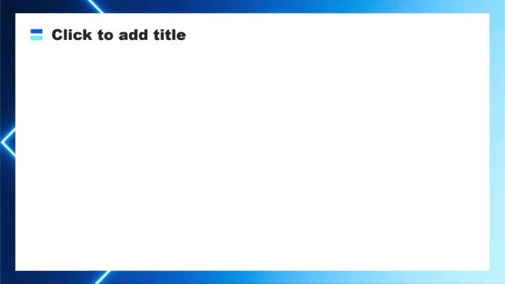 蓝色科技风大学生职业发展规划书PPT主题模板
