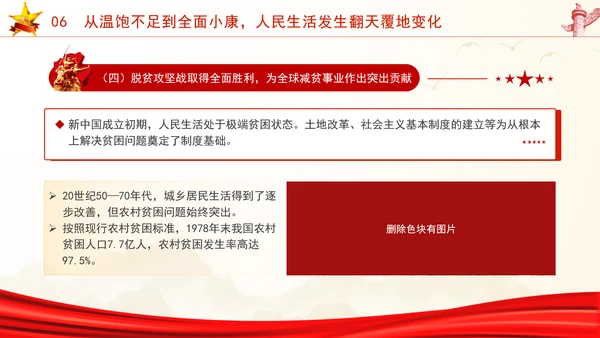 国庆节党支部庆祝建国75周年经济社会发展成就ppt