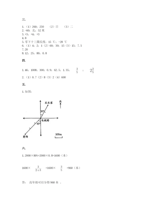 青岛版六年级数学下学期期末测试题【能力提升】.docx