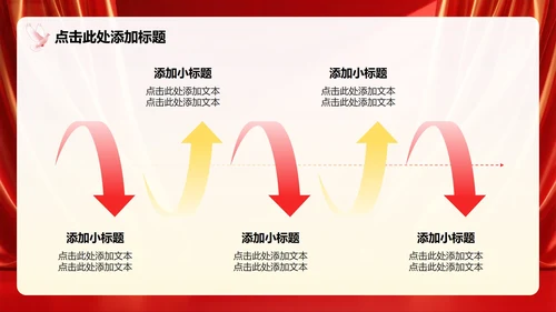 红色党政风少先队红领巾学党史主题班会PPT模板