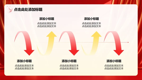 红色党政风少先队红领巾学党史主题班会PPT模板