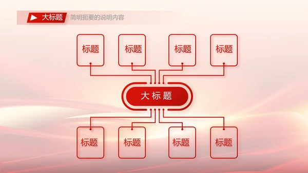 红色会议背景工作总结汇报动态PPT模板