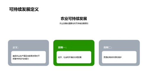 农业转型之路