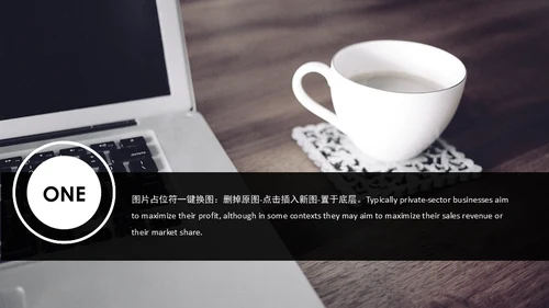 黑白简约动态通用PPT模板
