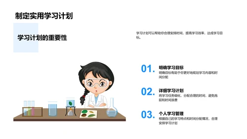 学期学习指南PPT模板