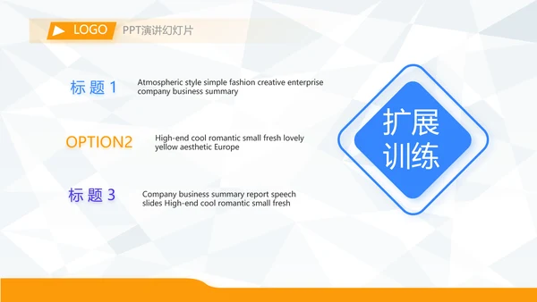 大气体育足球运动足球训练工作总结PPT