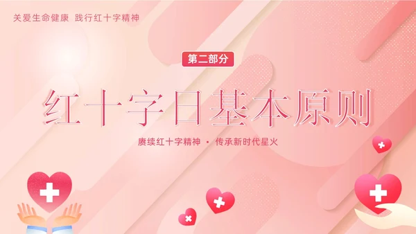 5月8日世界红十字日红十字精神红十字会PPT课件