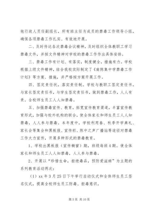 学习禁毒法制心得体会精编.docx