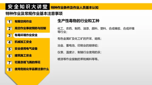 特种作业人员基本认知PPT模板