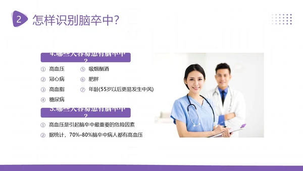 2023年脑卒中预防急救中风预防急救医疗培训PPT课件