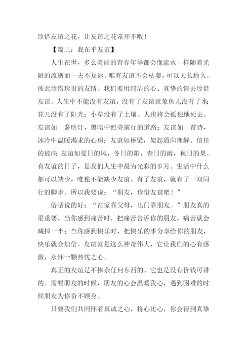 我在乎友谊作文.docx