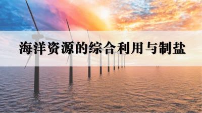 跨学科实践活动8  海洋资源的综合利用与制盐课件(共39张PPT内嵌视频)