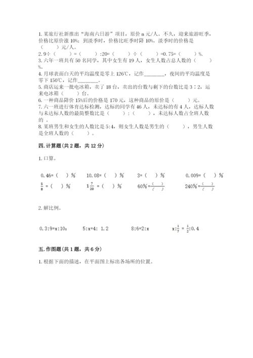 小学六年级下册数学期末卷（培优b卷）.docx