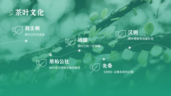 绿色清新风一杯抹茶产品介绍通用PPT模板