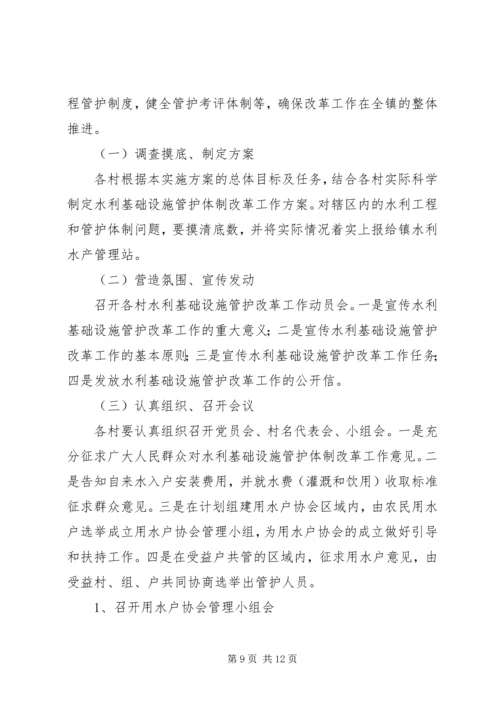 乡镇水利基础设施管护体制改革实施方案.docx