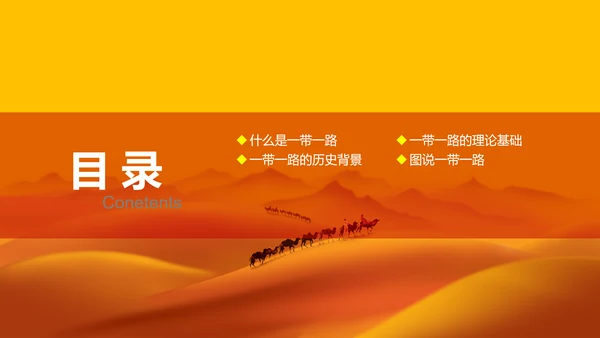 建设一带一路政策宣传教学PPT课件