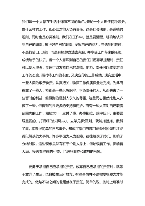 主人翁责任意识体会.docx