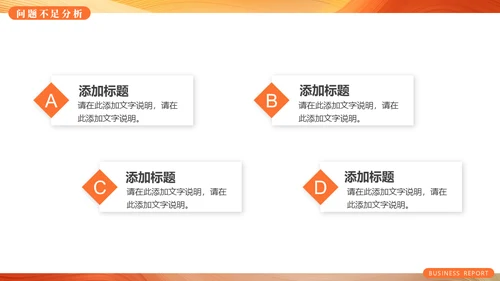 橙色流体风项目工作汇报通用PPT模板