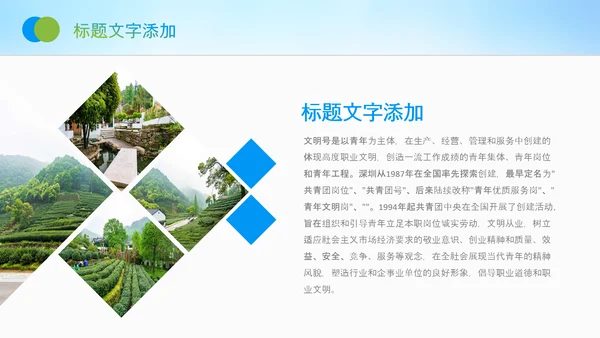 最美乡村旅游新农村乡村振兴PPT模板