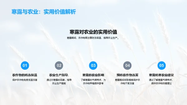 解析寒露之科学