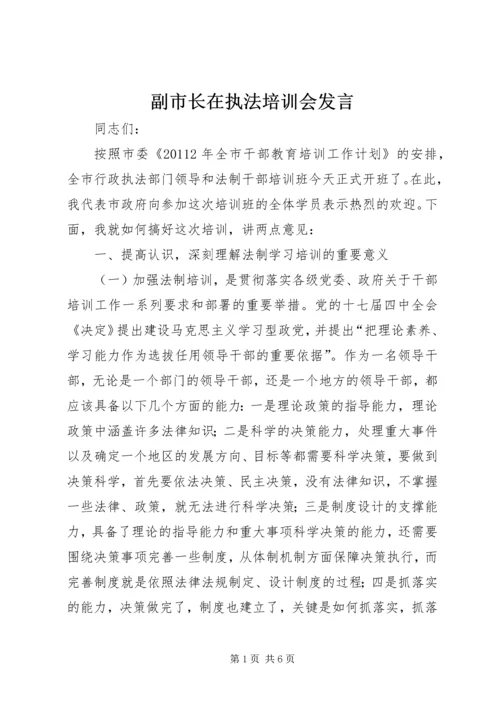 副市长在执法培训会发言.docx