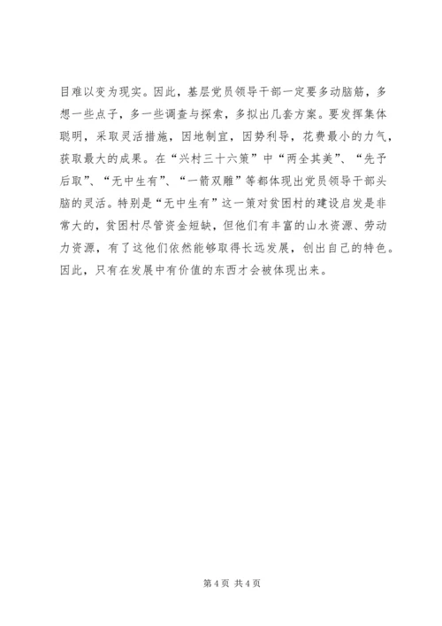 收看“兴村三十六策”之心得体会3.docx