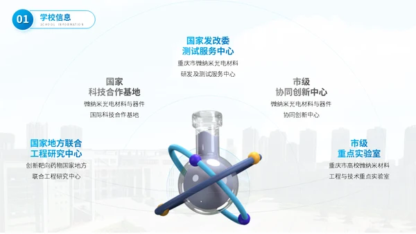 重庆文理学院大学高校通用PPT模板