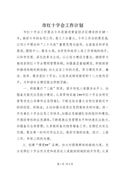 市红十字会工作计划.docx