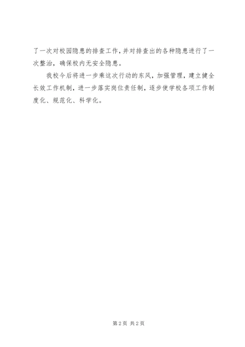 学校园安全及周边治安整治工作汇报 (5).docx