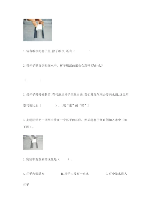 教科版三年级上册科学期末测试卷精品（必刷）.docx