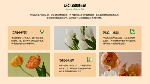 彩色小清新插画通用总结汇报PPT演示模板