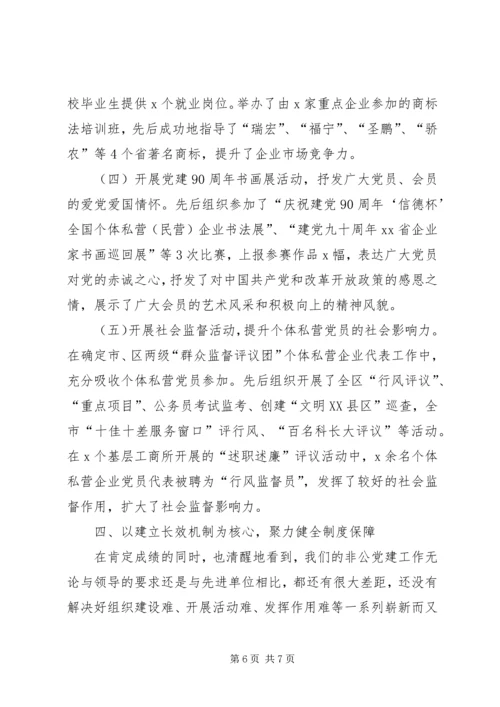 让党旗在非公企业高高飘扬[合集] (4).docx