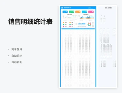 销售明细统计表