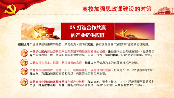 构新中国成立内国际双循环相互促进的新发展格局PPT