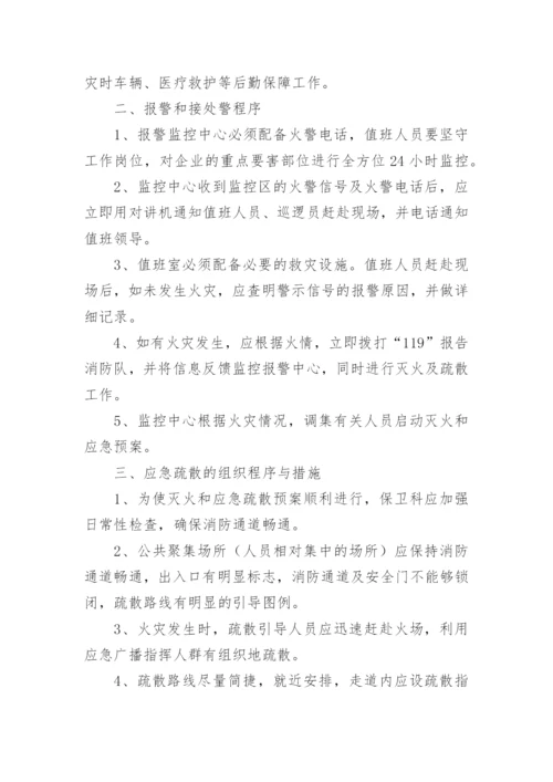 企业消防应急预案方案.docx