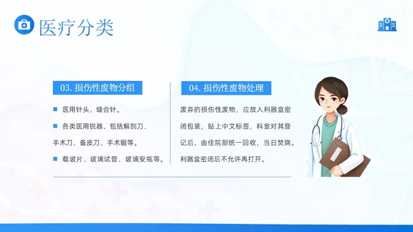 医疗垃圾分类医疗卫生医生护士医疗培训PPT课件