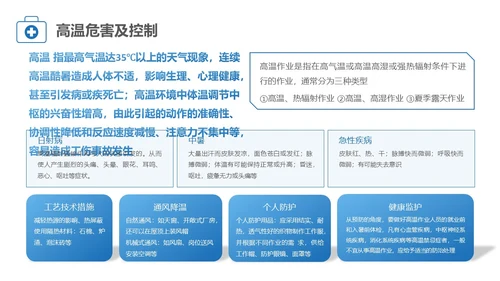 蓝色简约风职业健康管理培训PPT职业健康培训