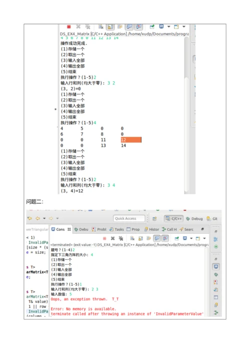 2023年山东大学数据结构实验报告矩阵和散列表.docx