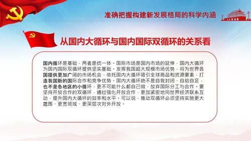 学习国内大循环为主体国内国际双循环相互促进新发展格局PPT