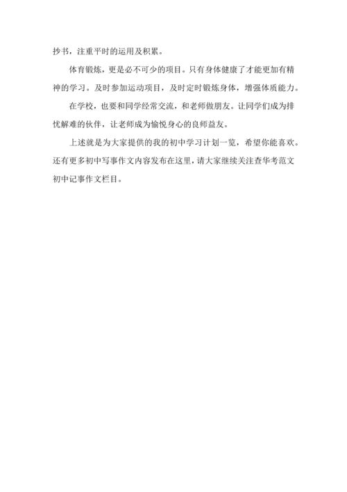 有关学生学习计划汇总5篇.docx