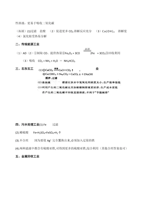 高中自主招生化学专题化工流程题.docx