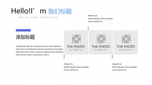 公司产品介绍宣传通用PPT动态模板