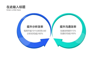 简约风对比逻辑图表PPT内容页